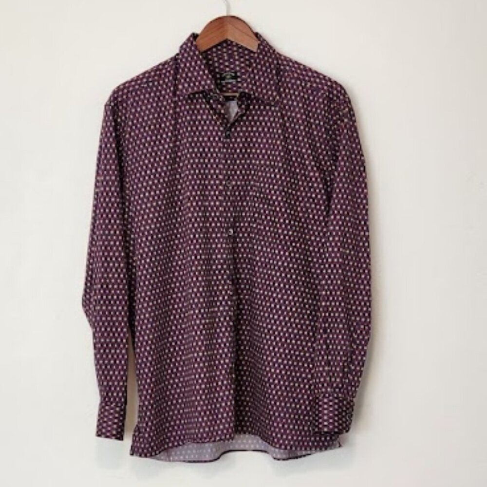 Solemare Maus Hoffman Men's Button-down Shirt Size Large
